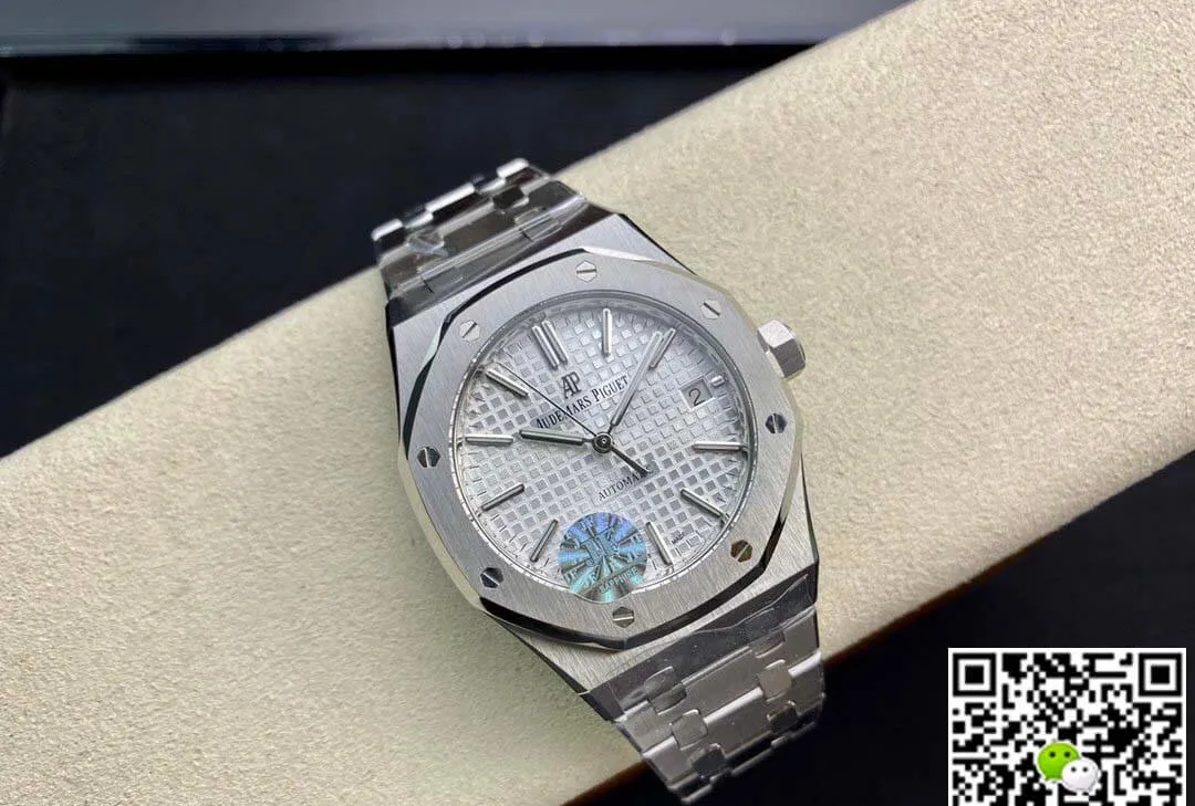Audemars Piguet Royal Oak 15450ST.OO.1256ST.01 JF Factory 1:1 Best Edition Replica Watch White Dial